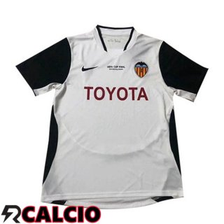Prima Maglia Valencia CF Retro Bianco 2003-2004