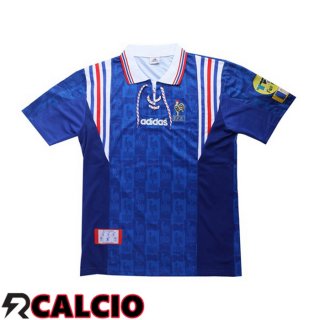 Prima Maglia Francia Retro Blu 1996
