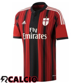 Prima Maglia AC Milan Retro Rosso 2014-2015