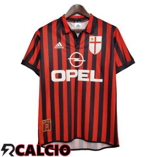 Prima Maglia AC Milan Retro Rosso 1999-2000