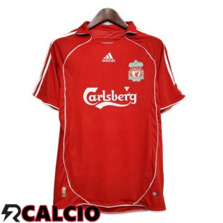 Prima Maglia FC Liverpool Retro Rosso 2006-2007