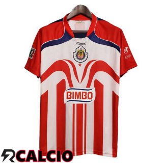 Prima Maglia CD Guadalajara Retro Rosso 2006-2007