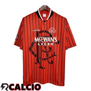 Seconda Maglia Rangers FC Retro Rosso 1994-1995
