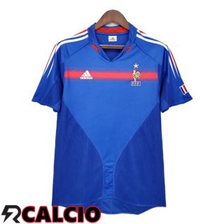 Prima Maglia Francia Retro Blu 2004