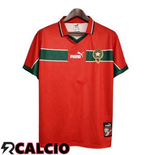 Seconda Maglia Marocco Retro Rosso 1998