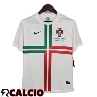 Seconda Maglia Portogallo Retro Bianco 2012