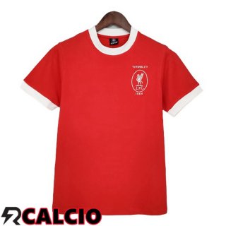 Prima Maglia FC Liverpool Retro Rosso 1965