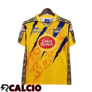 Prima Maglia Tigres UANL Retro Giallo 1997-1998