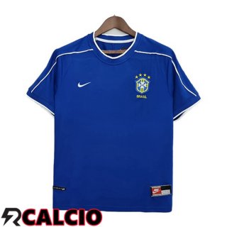 Seconda Maglia 1998 Brasile Retro Blu