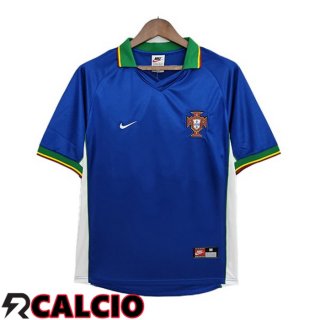 Seconda Maglia 1998 Portogallo Retro Blu