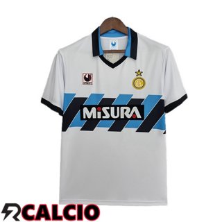 Seconda Maglia 1990-1991 Inter Milan Retro Bianco