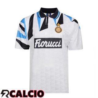 Seconda Maglia 1992-1993 Inter Milan Retro Bianco