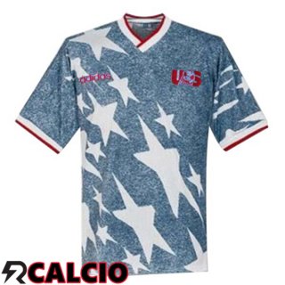 Seconda Maglia Copa Del Mundo USA Retro Blu 1994