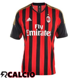 Prima Maglia AC Milan Retro Rosso 2013-2014