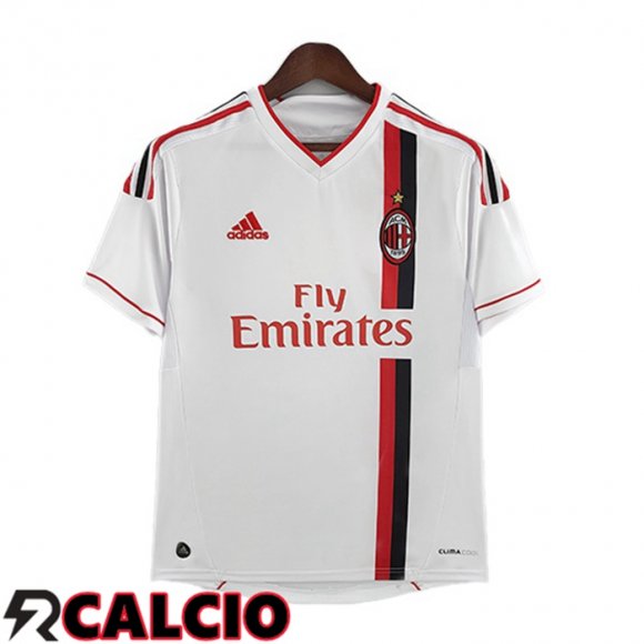 Seconda Maglia AC Milan Retro Bianco 2011-2012