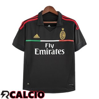 Terza Maglia AC Milan Retro Terza Nero 2011-2012