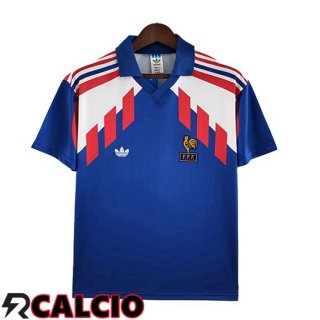 Prima Maglia Francia Retro Blu 1988-1990