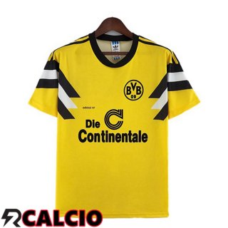 Prima Maglia Dortmund BVB Retro Giallo 1989