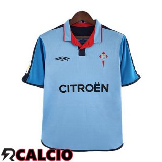 Prima Maglia Celta Vigo Retro Blu 2002-2004