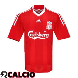 Prima Maglia FC Liverpool Retro Rosso 2008-2009