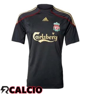 Seconda Maglia FC Liverpool Retro Nero 2009-2010
