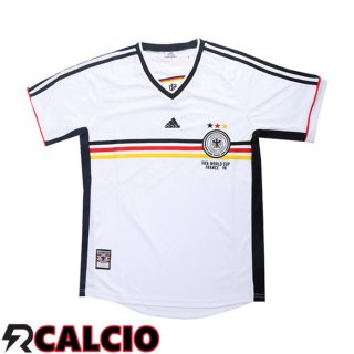 Prima Maglia Germania Retro Bianco 1998