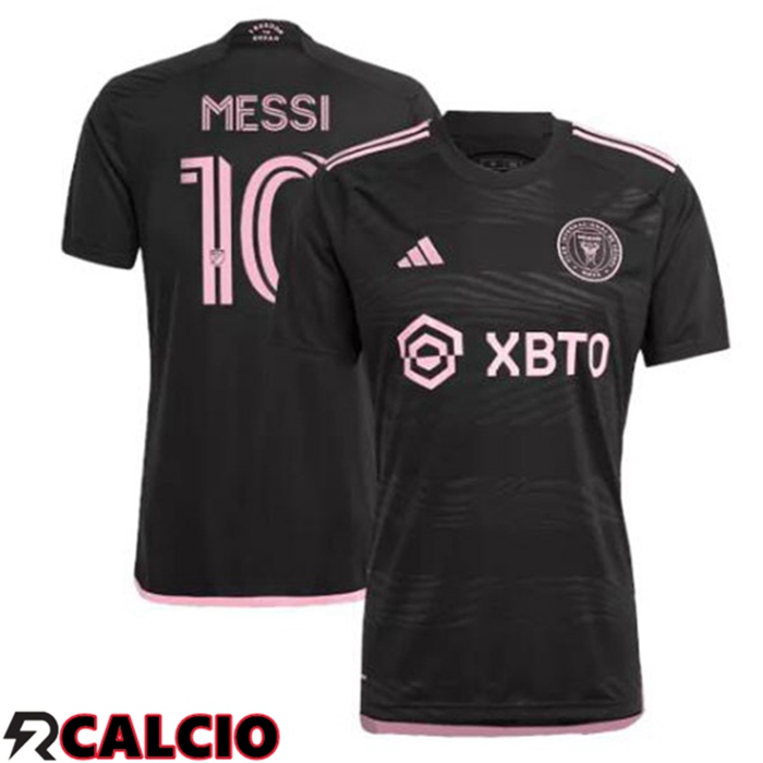 Tutte Le Seconda Maglia Inter Miami CF (MESSI 10) Nero 2023/2024 Prezzo