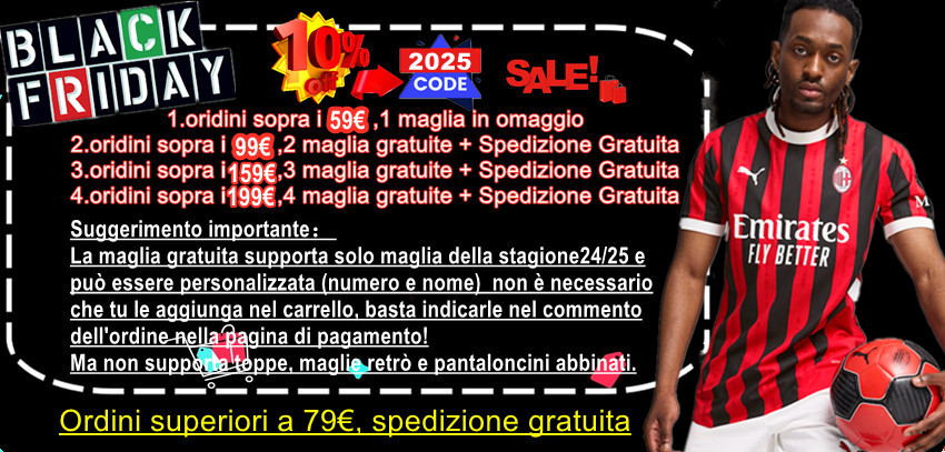 Comprare Nuova Maglie Calcio 2024 2025 Prezzo Ufficiale